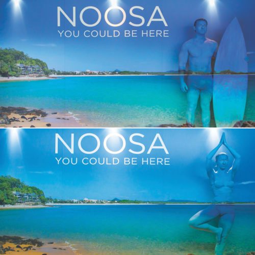 Bodypainting Noosa Tourism