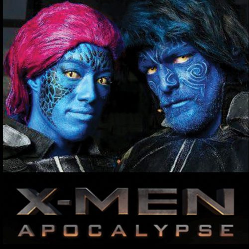 Bodypainting X-Men