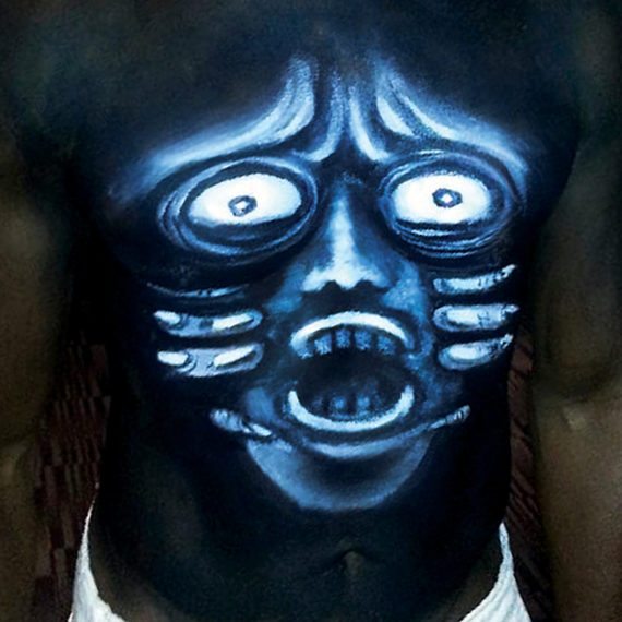 Bodypainting Let me out