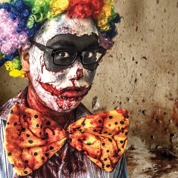 Special FX makeup zombie clown
