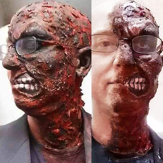 Special FX makeup brendon two face